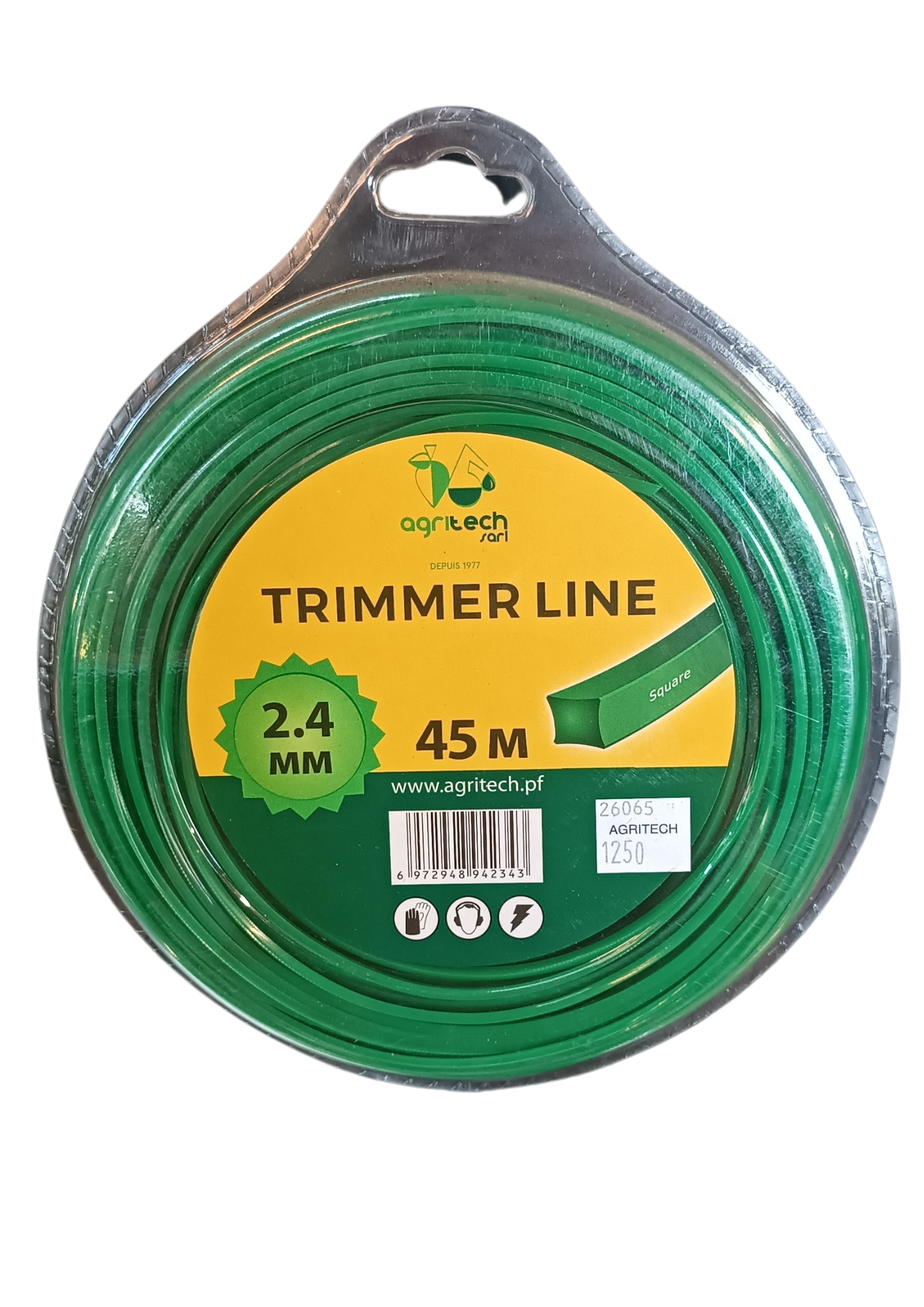 TBP SPECIAL FETE DES PERES (3) NYLON NYLFORCE CARRE VERT G4 - 2.40MMX45M – Image 1
