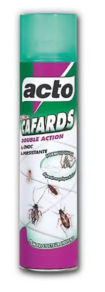19909 ACTO CAFARDS AEROSOL MOUSSE 400 ML – Image 1