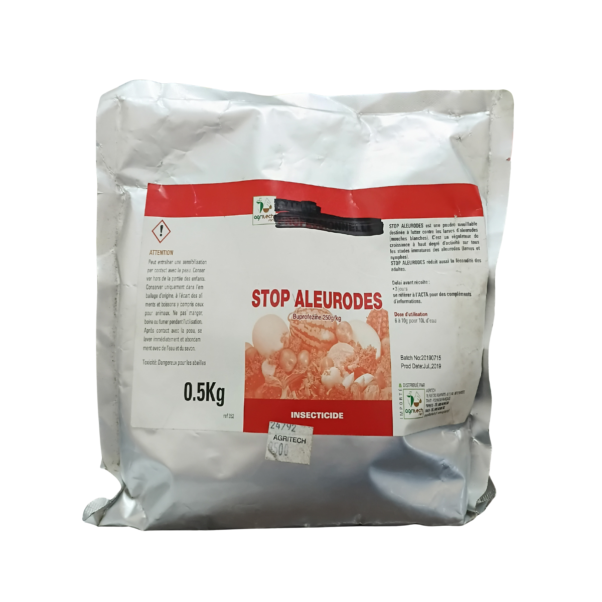 24792 STOP ALEURODES BUPROFEZIN 25% WP 500G – Image 1
