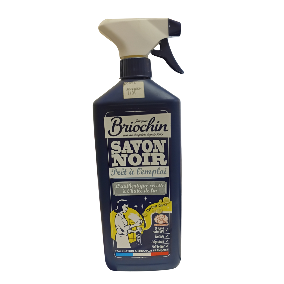 26642-FB BIOGENTS NOUVEL ARRIVAGE (1) SAVON NOIR PAE 750ML MULTI USAGE AU CITRON – Image 1