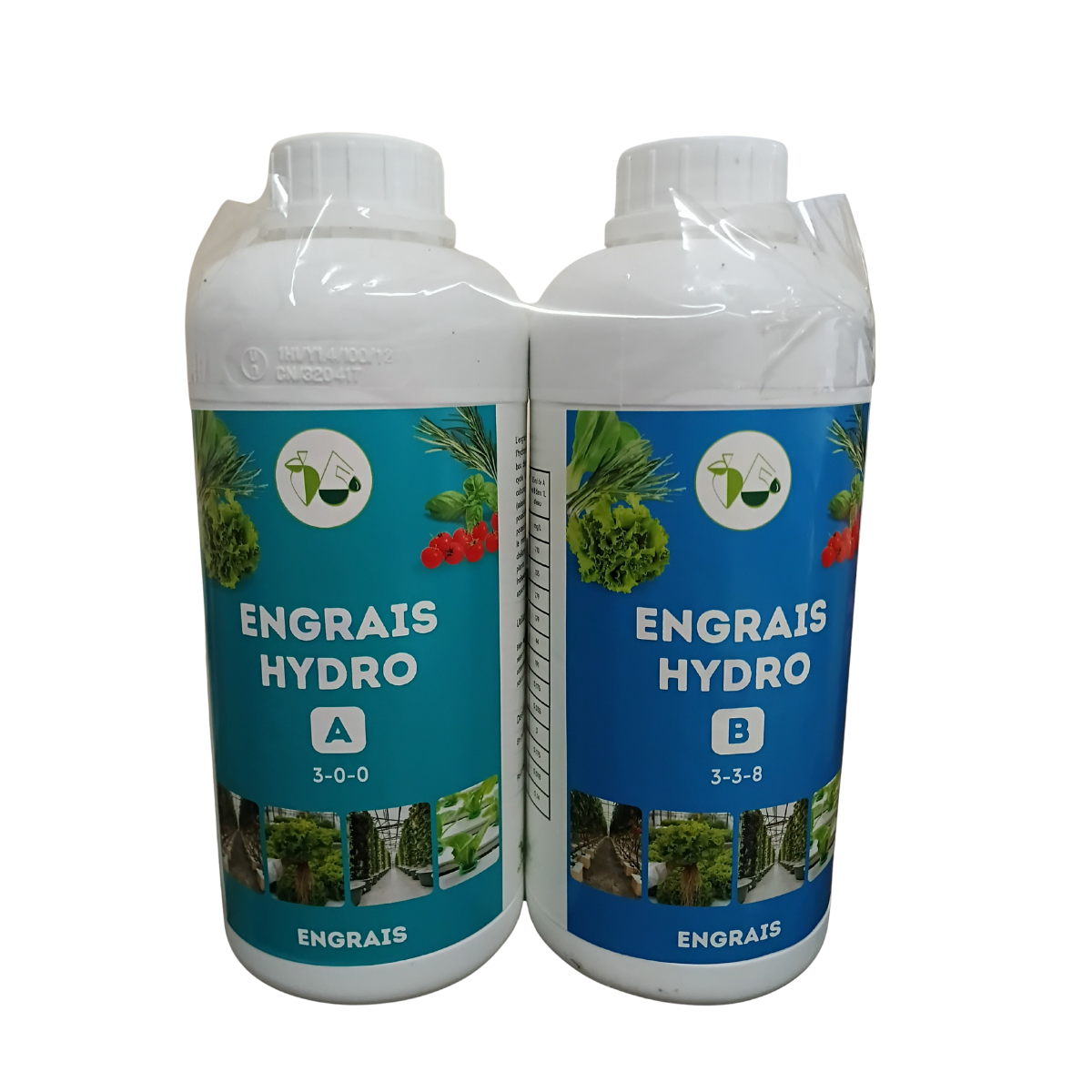 27857 SOLUTION ENGRAIS HYDROPONIQUE A+B - 1L – Image 1