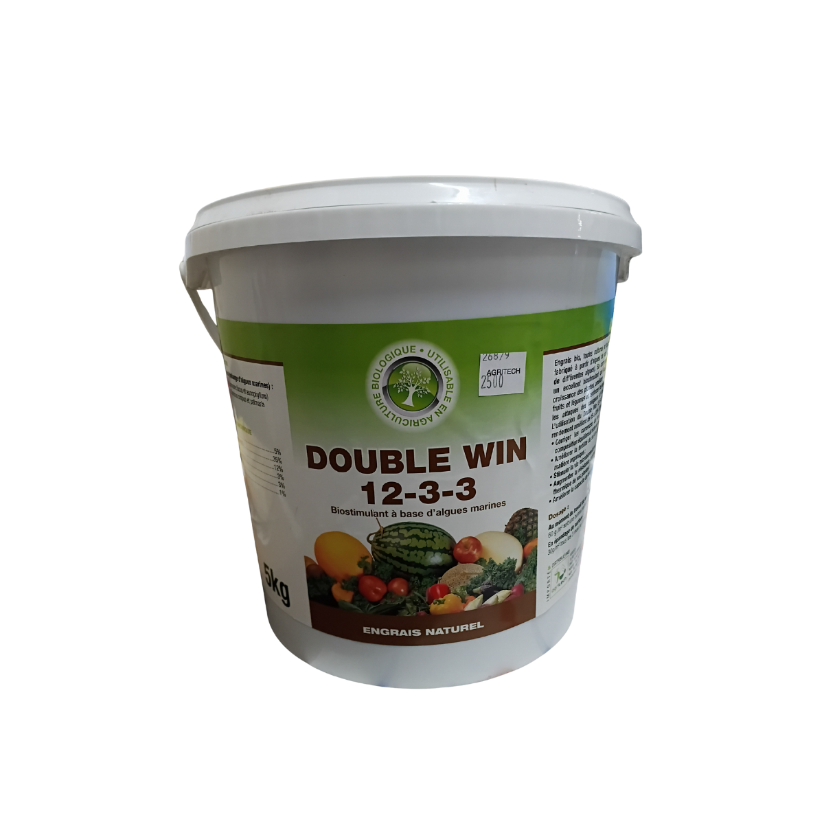 26879 ENGRAIS DOUBLE WIN NPK 12-3-3 (5KG) R – Image 1